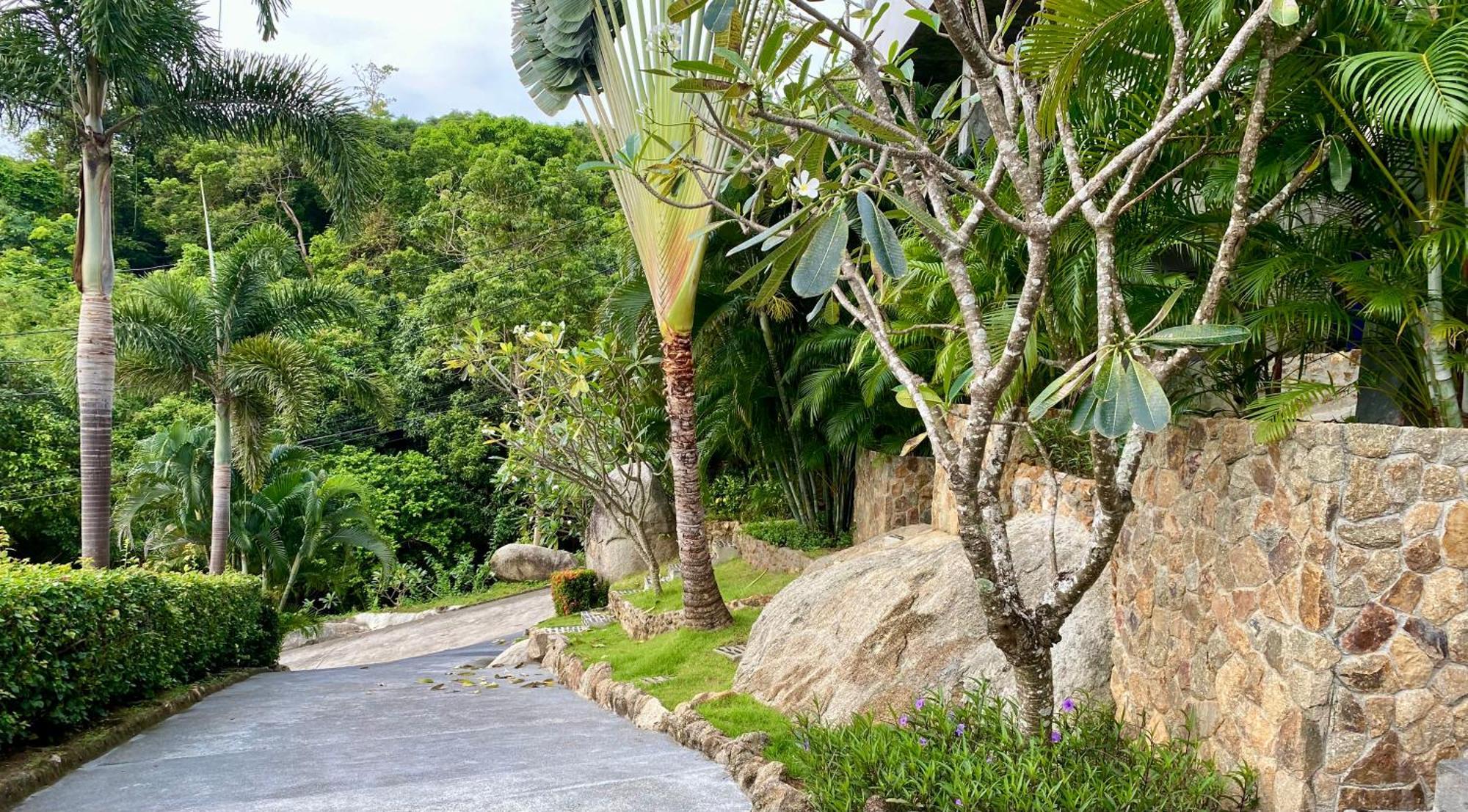 Ko Samui Seaview Pool Villa Seren With Car Laem Set Beach Zewnętrze zdjęcie