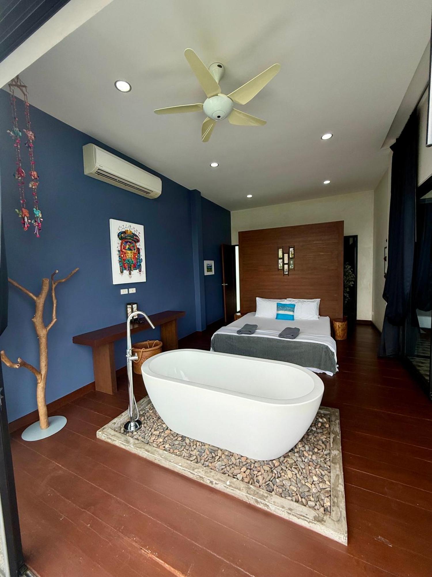 Ko Samui Seaview Pool Villa Seren With Car Laem Set Beach Zewnętrze zdjęcie