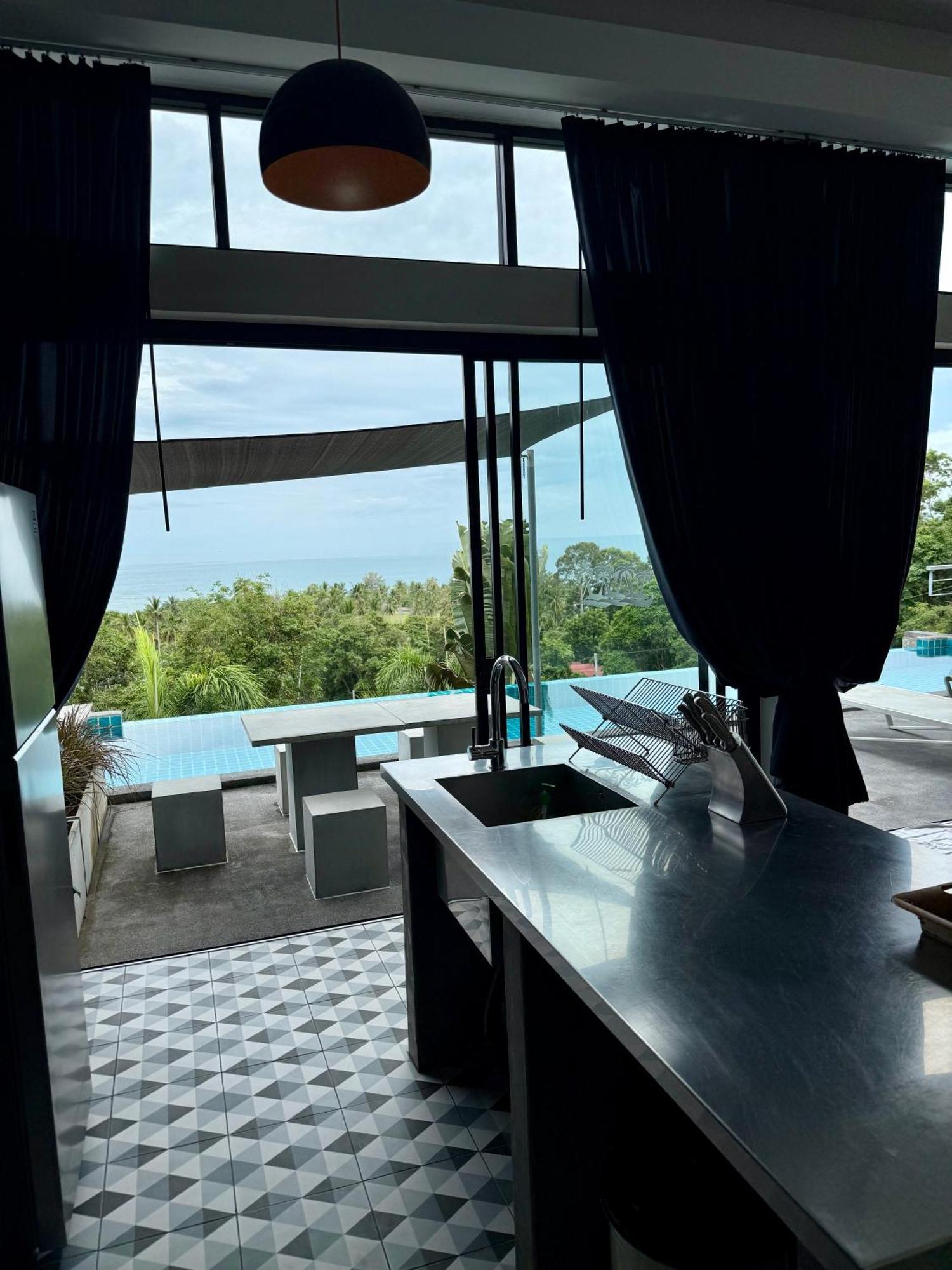 Ko Samui Seaview Pool Villa Seren With Car Laem Set Beach Zewnętrze zdjęcie