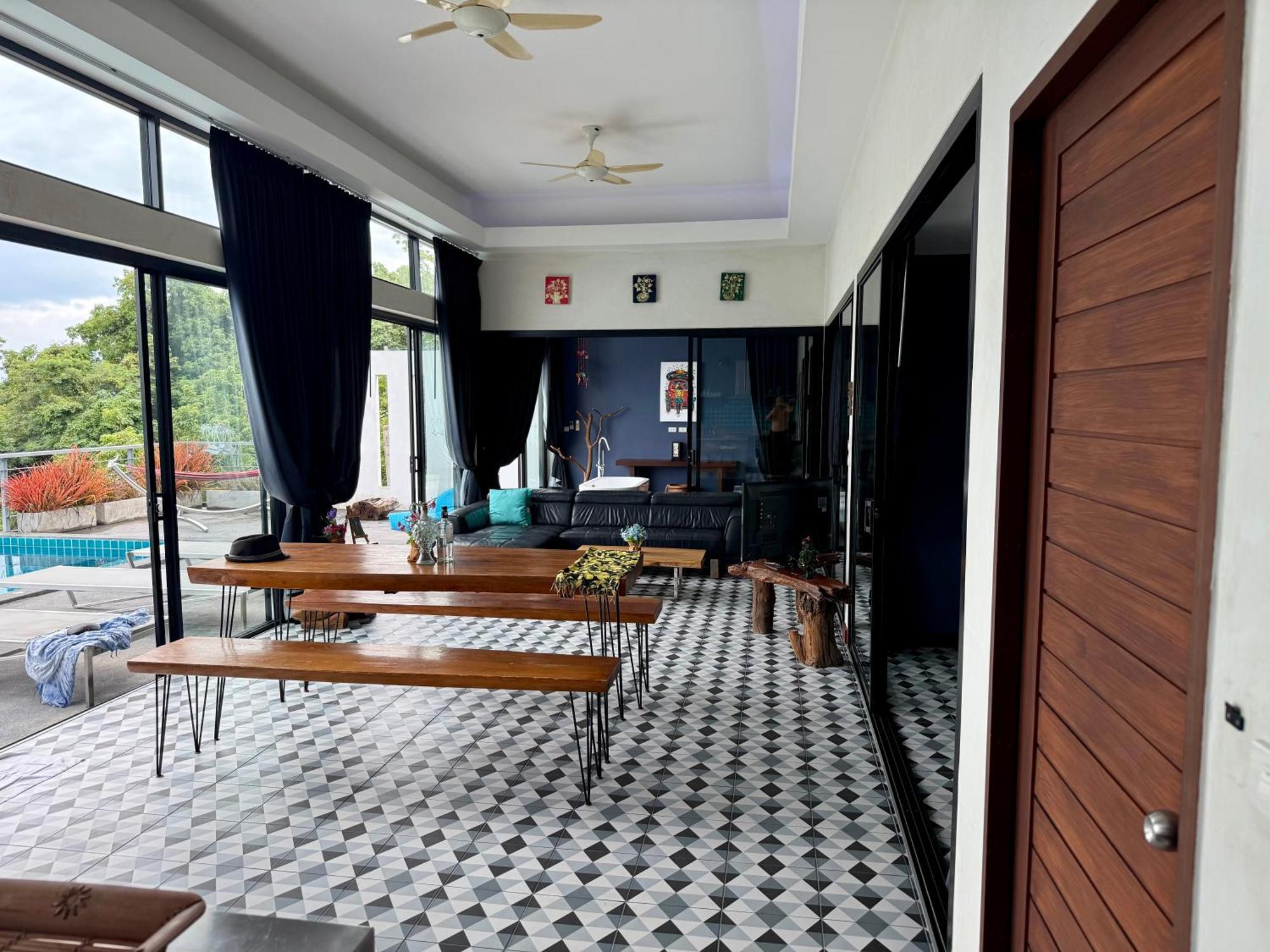 Ko Samui Seaview Pool Villa Seren With Car Laem Set Beach Zewnętrze zdjęcie