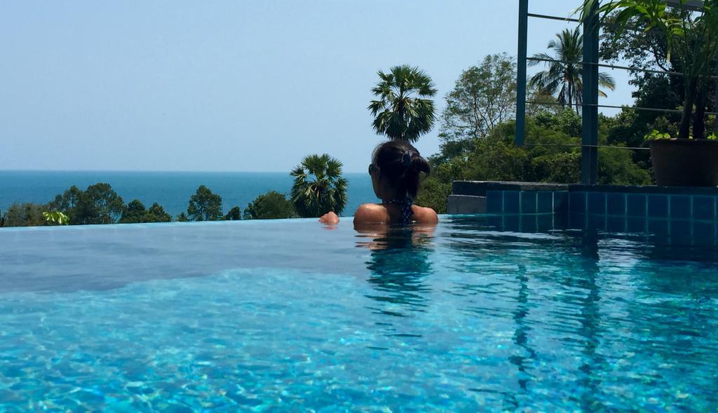 Ko Samui Seaview Pool Villa Seren With Car Laem Set Beach Pokój zdjęcie