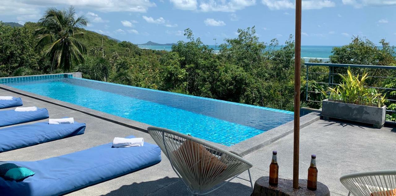 Ko Samui Seaview Pool Villa Seren With Car Laem Set Beach Zewnętrze zdjęcie